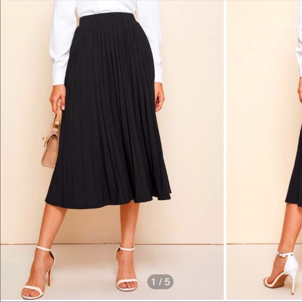 Babaton Aritzia high wasted black skirt, XS